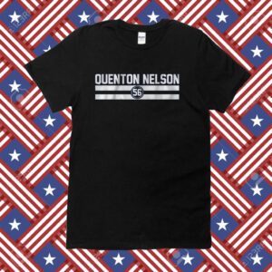Quenton Nelson Name Number 58 Tee Shirt