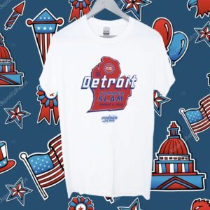 Sportiqe Summerslam 2023 X Detroit Pistons Shirt
