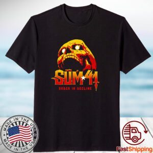 Sum 41 Order In Decline Skull 2023 Shirt