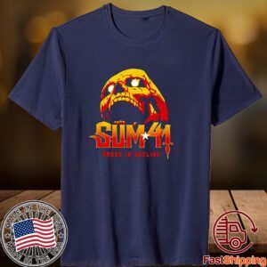 Sum 41 Order In Decline Skull 2023 Shirt
