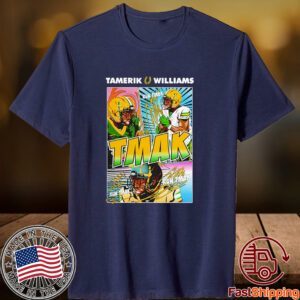 Tamerik Williams North Dakota State Bison Run Tmak 2023 Shirt