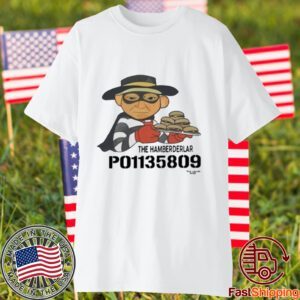 Timecapsuledesign The Hamberderlar P01135809 Trump Mugshot 2023 Shirt