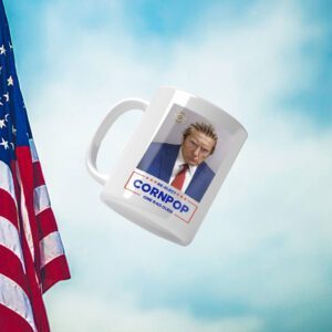 Donald Trump 2024 Mugshot Re-Elect Cornpop One Bad Dude Black Mugs