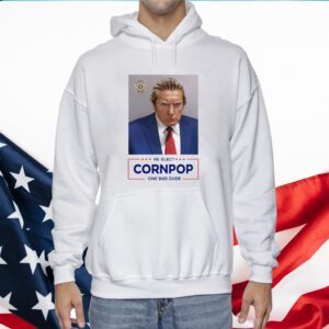 Donald Trump 2024 Mugshot Re-Elect Cornpop One Bad Dude Hat Cap