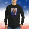 Donald Trump 2024 Mugshot Re-Elect Cornpop One Bad Dude Long Sleeve Shirt
