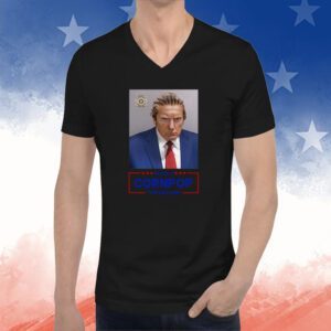 Donald Trump 2024 Mugshot Re-Elect Cornpop One Bad Dude Long Sleeve Shirt