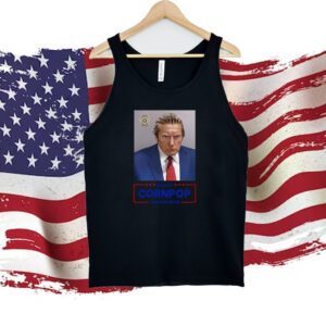 Donald Trump 2024 Mugshot Re-Elect Cornpop One Bad Dude Tankaneo Women Half Sleeve Cropped T Shirt