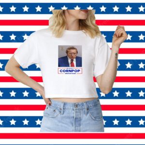Donald Trump 2024 Mugshot Re-Elect Cornpop One Bad Dude Tote Bag
