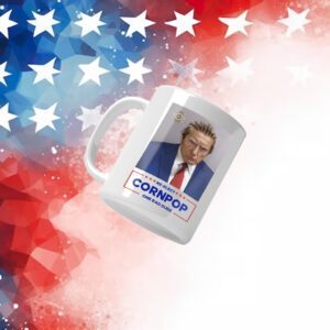 Donald Trump 2024 Mugshot Re-Elect Cornpop One Bad Dude V-neck T-Shirt