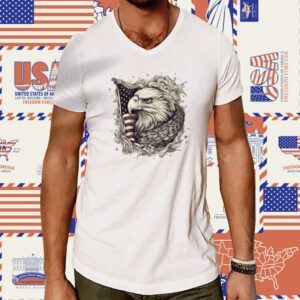Wrapped in Freedom Eagle Shirt
