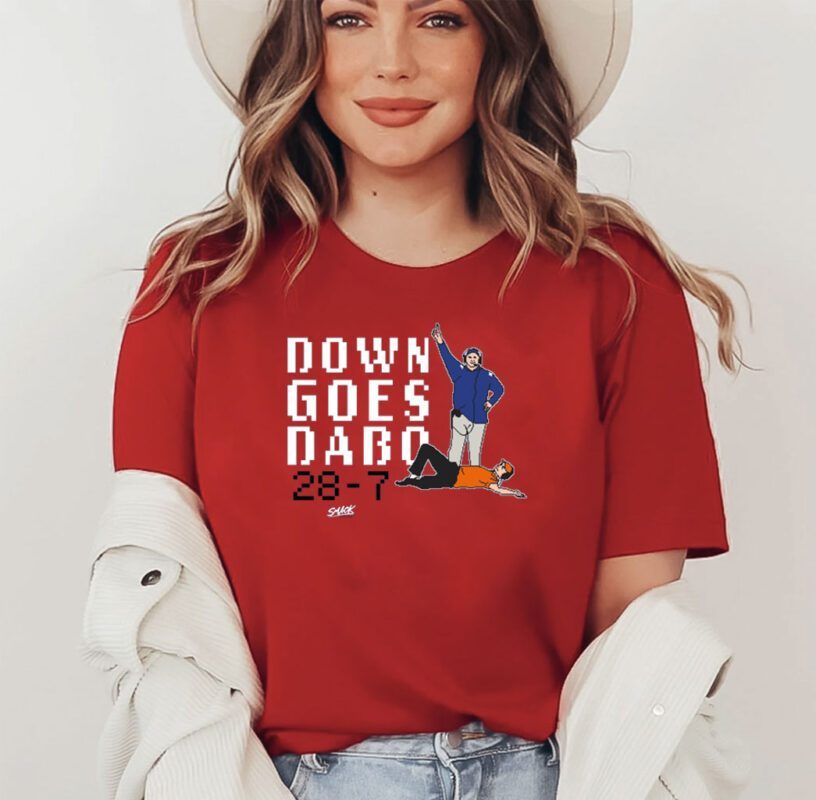 Down Goes Dabo 2023 Shirt