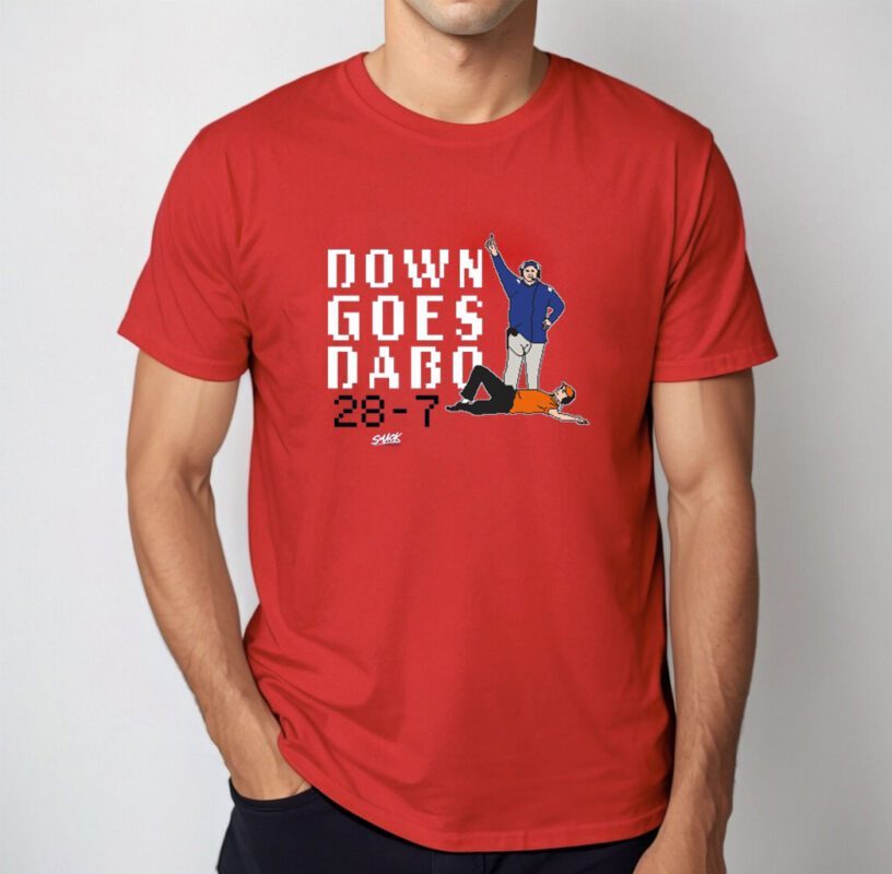 Down Goes Dabo 2023 Shirt