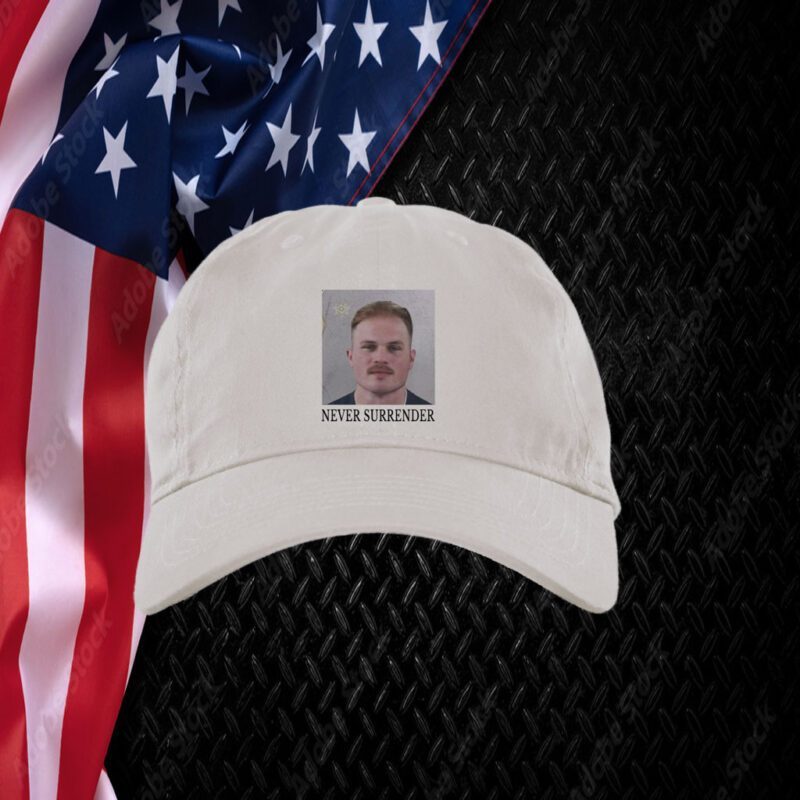 Zach Bryan Never Surrender Mugshot Shirt