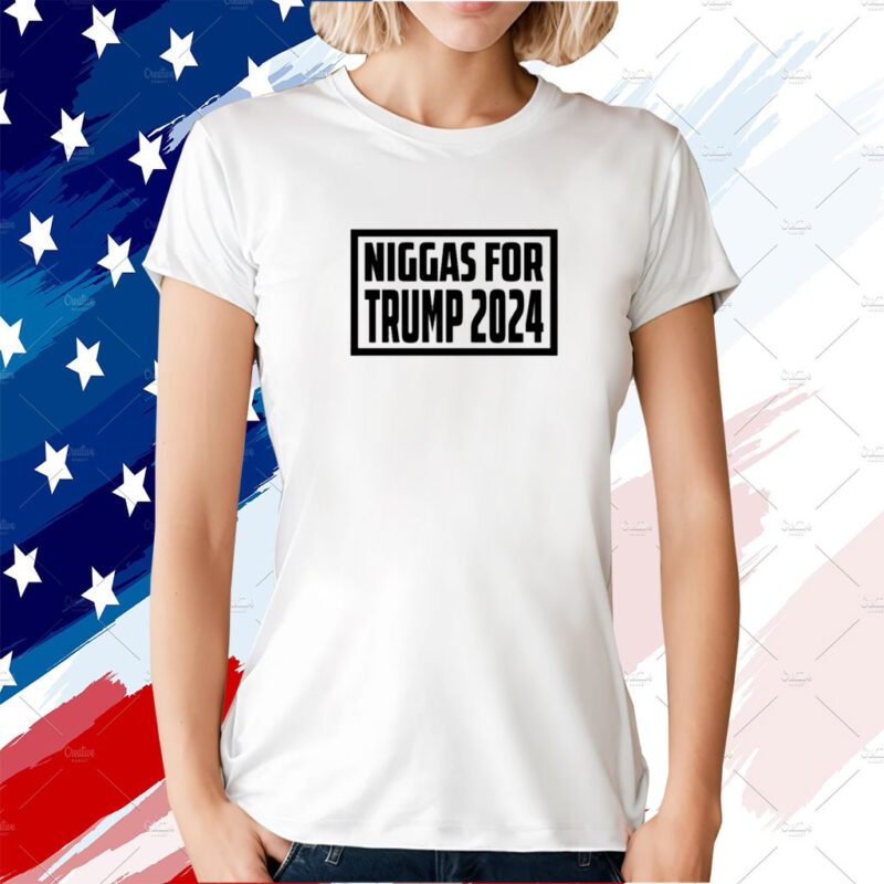 Niggas For Trump 2024 Tee Shirt