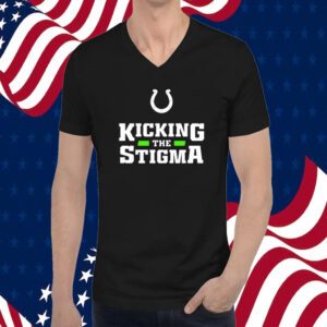 Kicking The Stigma I Am Stronger Than My Darkest Day Tee Shirt