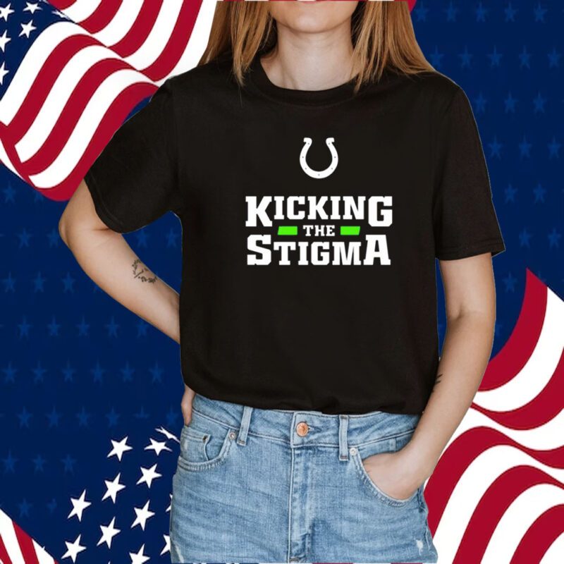 Kicking The Stigma I Am Stronger Than My Darkest Day Tee Shirt