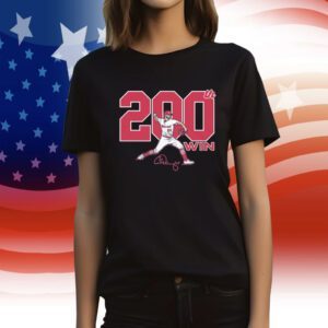 Adam Wainwright 200 Wins St Louis T-Shirt