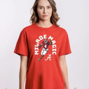 Alabama Football Jalen Milroe Magic Tee Shirt