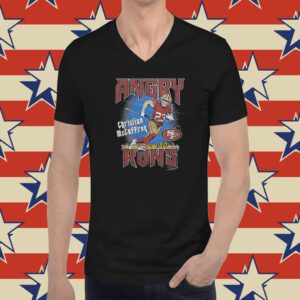 Official Angry Runs 49ers Christian Mccaffrey T-Shirt