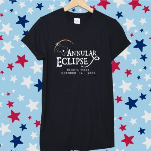 Annular Eclipse Blanco Texas October 14 2023 T-Shirt