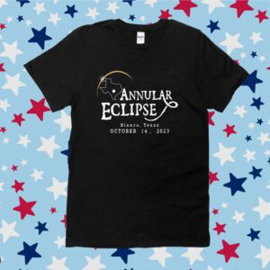 Annular Eclipse Blanco Texas October 14 2023 T-Shirt