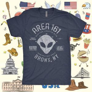 Area 161 Bronx New York T-Shirt