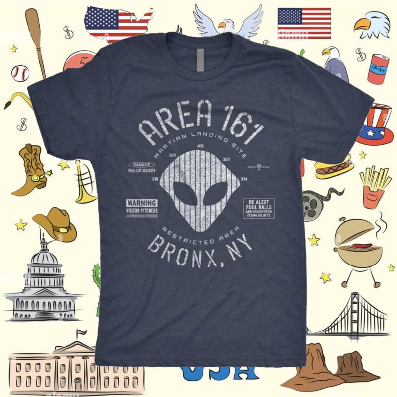 Area 161 Bronx New York T-Shirt