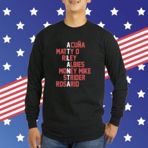 Atlanta Baseball Names T-Shirt