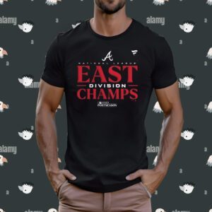 Official Atlanta Braves Fanatics Branded 2023 Nl East Division Champions Locker Room T-Shirt