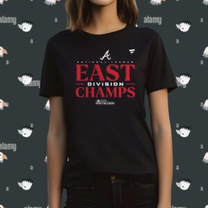 Official Atlanta Braves Fanatics Branded 2023 Nl East Division Champions Locker Room T-Shirt