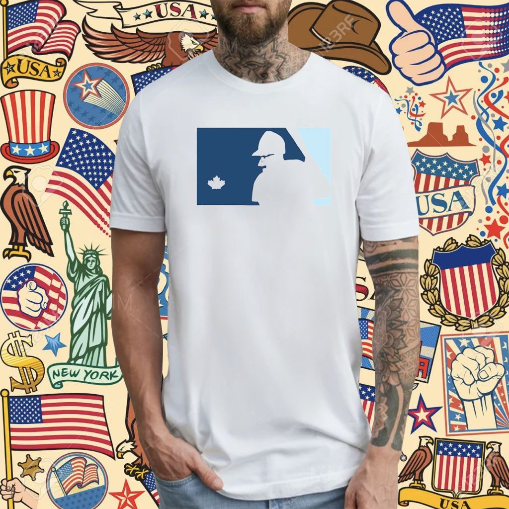 Babe Schneider Toronto Blue Jays Logo T-shirt - Shibtee Clothing