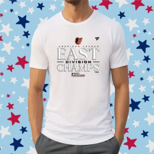 Baltimore Orioles 2023 Al East Division Champions Locker Room Shirt