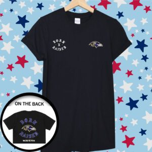 Original Baltimore Ravens Born X Raised Shirts