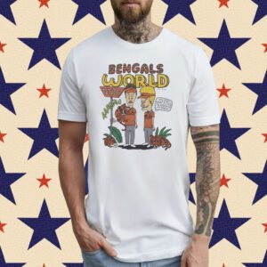 Beavis And Butthead X Cincinnati Bengals World T-Shirt