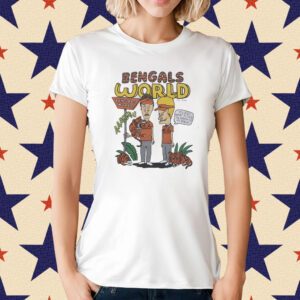 Beavis And Butthead X Cincinnati Bengals World T-Shirt