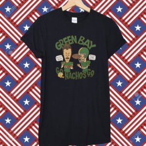 Official Beavis And Butthead X Green Bay Packers Nachos T-Shirt