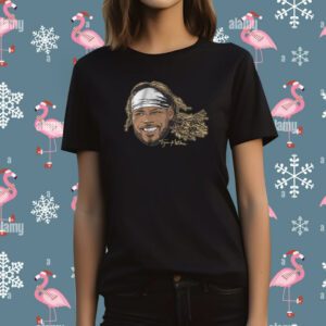 Bijan Robinson Swag Head T-Shirt
