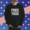 Boomin Young Thug Wearing Free Thug T-Shirt