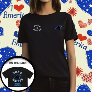 Carolina Panthers Born X Raised T-Shirt