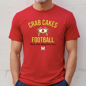 Crab Cakes Football Shirt