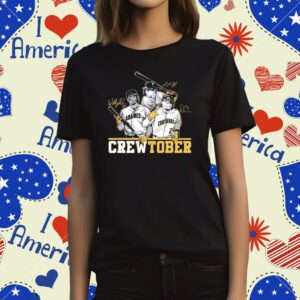 Crewtober Milwaukee Baseball T-Shirt