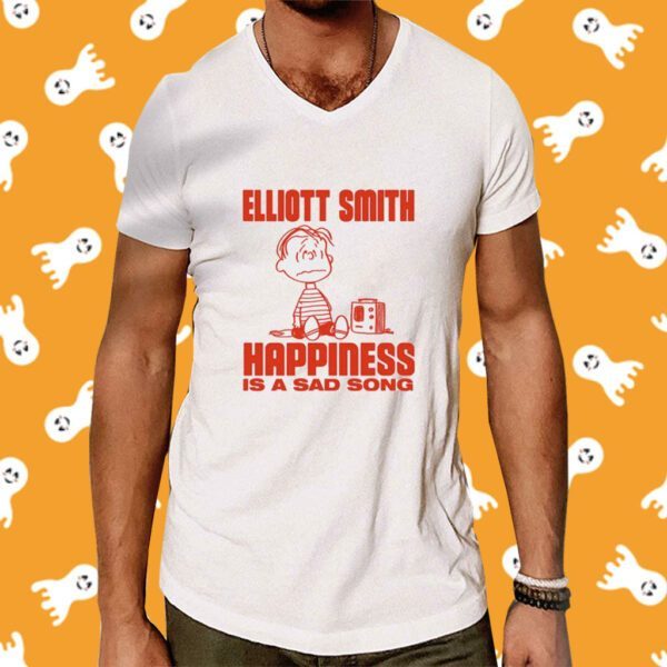 Elliott Smith Happiness Is A Sad Song T-Shirt