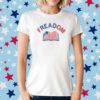 Freadom Book USA Flag Vintage T-Shirt
