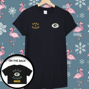 Official Green Bay Packers Born X Raised T-Shirt