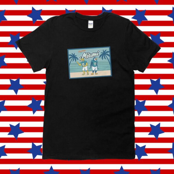 Greetings from Miami Postcard T-Shirt