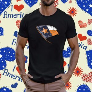 Houston State Flag Houston Baseball T-Shirt