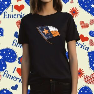 Houston State Flag Houston Baseball T-Shirt
