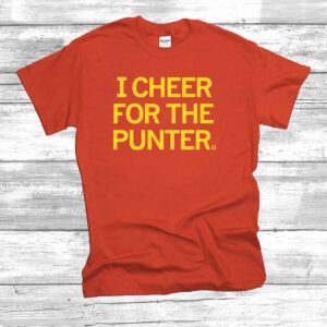 I Cheer for the Punter T-Shirt