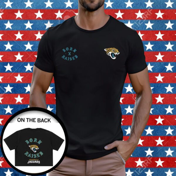 Original Jacksonville Jaguars Born X Raised TShirt