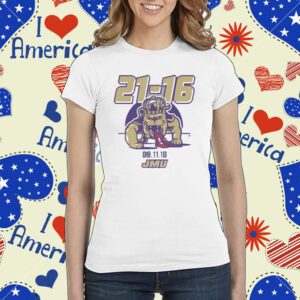 James Madison 21-16 Shirt